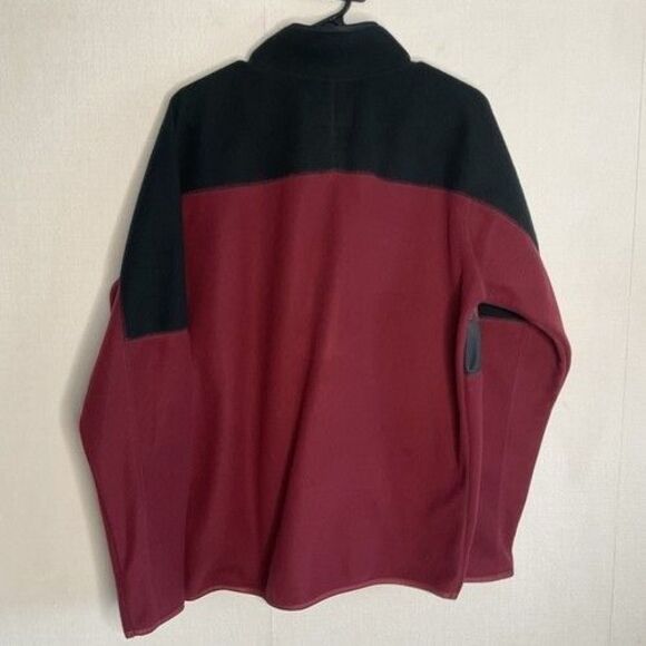 NWT Locale Locally Inspired 1/2 Zip Mockneck Fleece Hoodie Men Size L Logo Afton - Picture 9 of 12